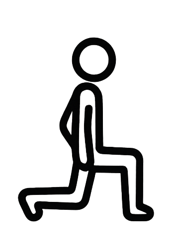 Reverse lunges exercise reference